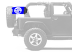 Girls Of Paradise 12"x18" Forever Wave Flag for Jeep Wrangler YJ 1986-1995