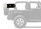 Gulf Coast Gladiators 11"x17" Forever Wave Flag for Jeep Wrangler JLU 4-Door 2018-Present