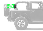 Girls Of Paradise 12"x18" Forever Wave Flag for Jeep Wrangler YJ 1986-1995