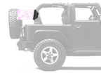 Girls Of Paradise 12"x18" Forever Wave Flag for Jeep Wrangler YJ 1986-1995