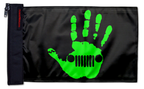 Jeep Wave 12"x18" Forever Wave Flag for Jeep Wrangler JKU 4-Door 2007-2018
