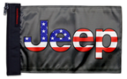 Jeep USA 12"x18" Forever Wave Flag for Golf Carts