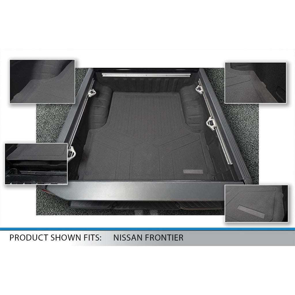 SmartCoverage™ Custom Fit Floor Liners For 2004-2021 Nissan Frontier (Crew Cab Short Bed)- K0121