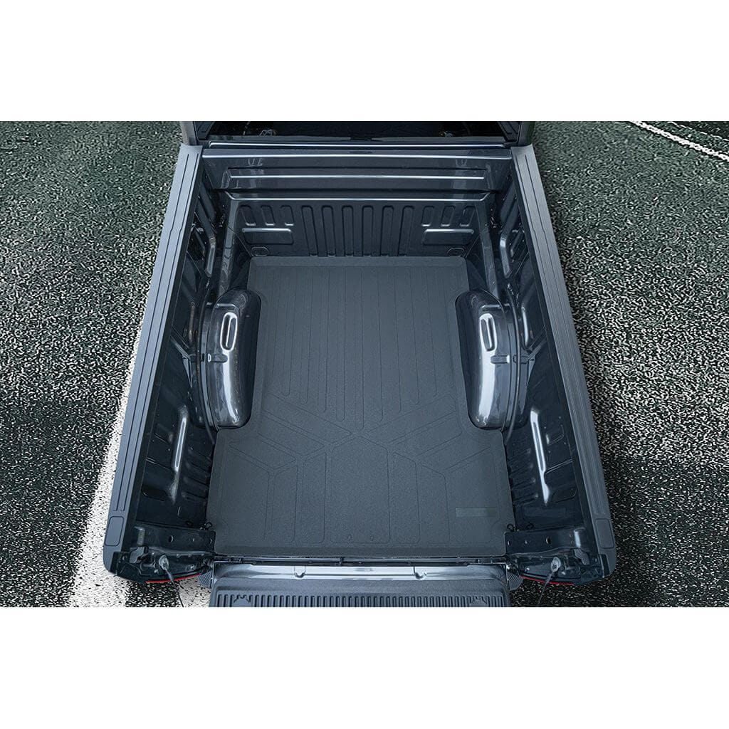 SmartCoverage™ Custom Fit Floor Liners For 2015-2025 Ford F-150 SuperCab with 1st Row Bench Seat With rear under seat Storage