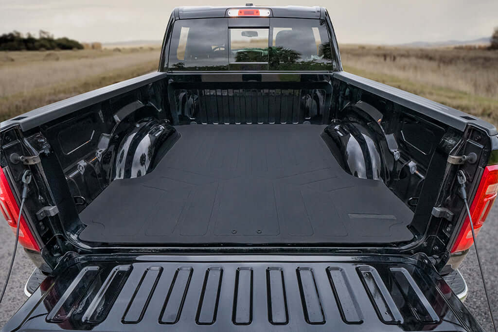 SmartCoverage™ Custom Fit Floor Liners For 2019 - 2024 Ram 1500 Crew Cab with Rear Underseat Storage Box