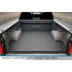SmartCoverage™ Custom Fit Floor Liners For 2019-2024 Silverado/Sierra 1500 Crew Cab With 1st Row Bucket Seats & Vinyl Floor