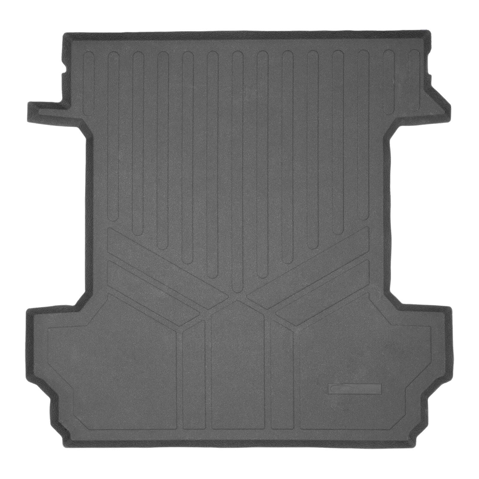 SmartCoverage™ Custom Fit Floor Liners For 2019-2024 Chevrolet Silverado 1500 Crew Cab with Vinyl Flooring and 1st Row Bench Seat (No OTH Coverage) and 2nd Row Underseat Storage