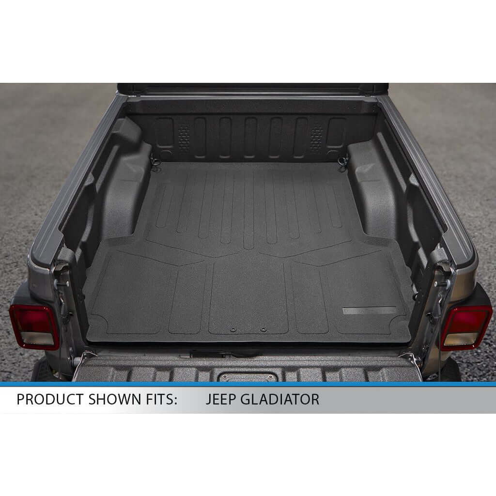 SmartCoverage™ Custom Fit Floor Liners For 2020-2025 Jeep Gladiator Crew Cab (5' Bed Size Only)- K0459