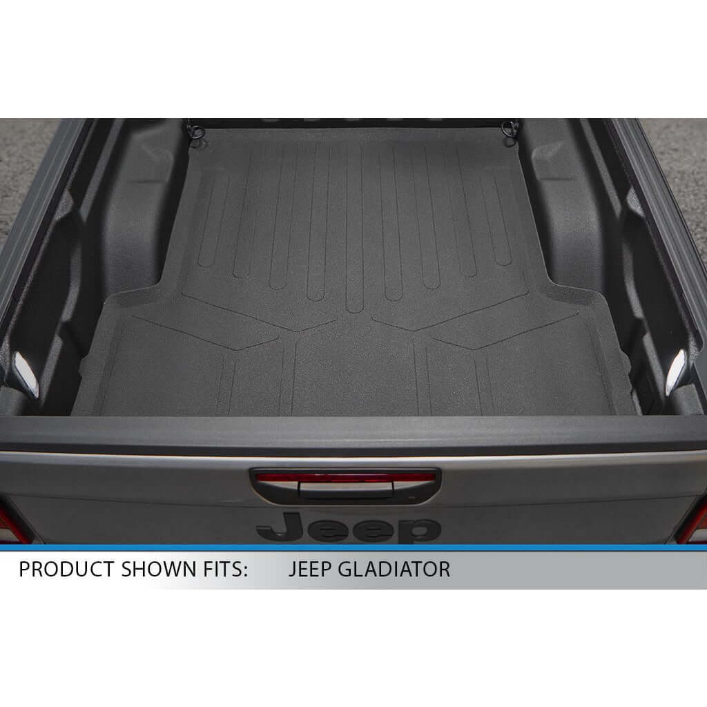 SmartCoverage™ Custom Fit Floor Liners For 2020-2025 Jeep Gladiator with Non Lockable Rear Underseat Storage