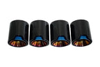 BMW 2/3/4 Series M2 M3 M4 G80 G81 G82 G87 Single Carbon Fiber Muffler Tip Set (2020+)