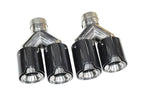 BMW M Power Universal Fit Carbon Fiber Dual Muffler Tips