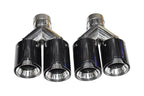 BMW M Power Universal Fit Carbon Fiber Dual Muffler Tips