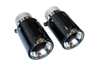BMW Universal Fit Carbon Fiber Single Muffler Tips