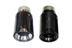 BMW Universal Fit Carbon Fiber Single Muffler Tips