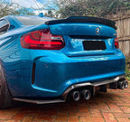 BMW 2 Series M2 F87 MTC Design Carbon Fiber Diffuser (2014 - 2021)