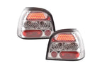 Volkswagen Golf 3 1HXO Chrome Clear LED Taillights Set (1992 - 1997)
