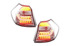 BMW 1-series E81 Coupe Chrome Clear LED Taillights Set (2007-2011)