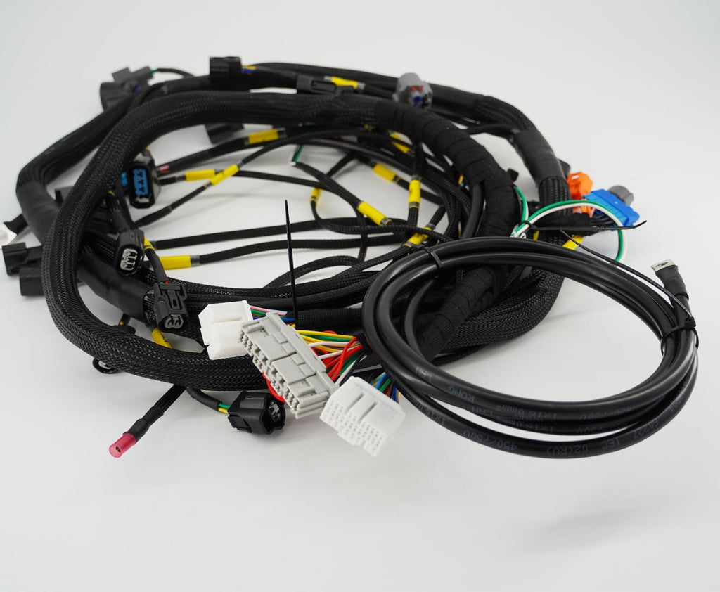 K20 K24 K-Series Tucked Engine Harness For Honda Acura K-Swap RSX Civic Si EP3 - Bull Boost Performance