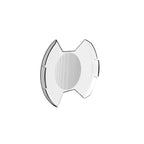 KC HiLiTES SlimLite 8in. LED Light Shield SAE Driving (Shield Only) - Clear