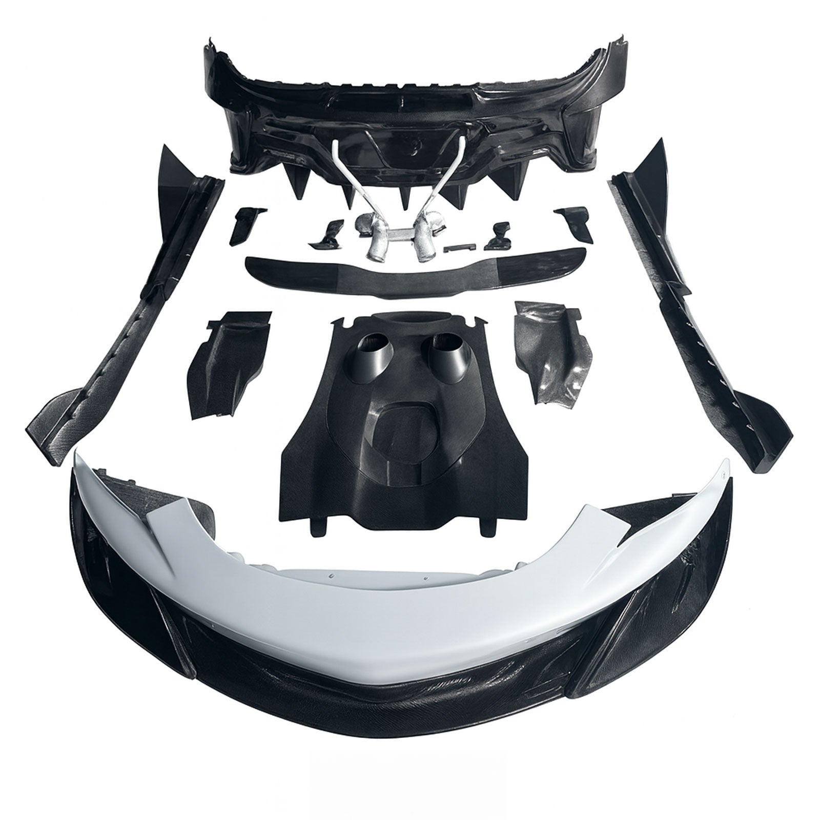 600LT Conversion Carbon Fiber Body Kit for McLaren 540C 570S 570GT - Bull Boost Performance