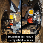 Universal DIY Steerable Knuckle Light Mounts By Gatekeeper Off-Road