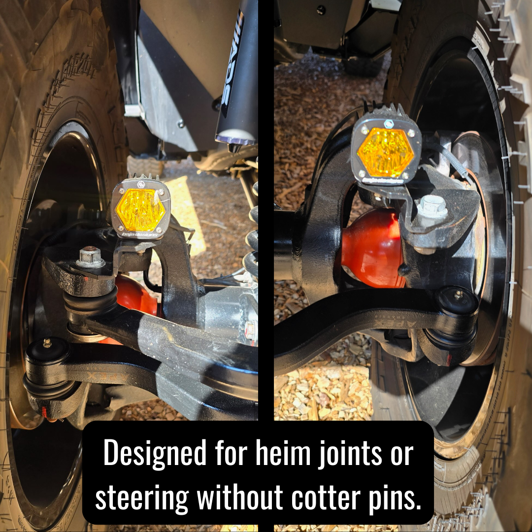 Universal DIY Steerable Knuckle Light Mounts By Gatekeeper Off-Road
