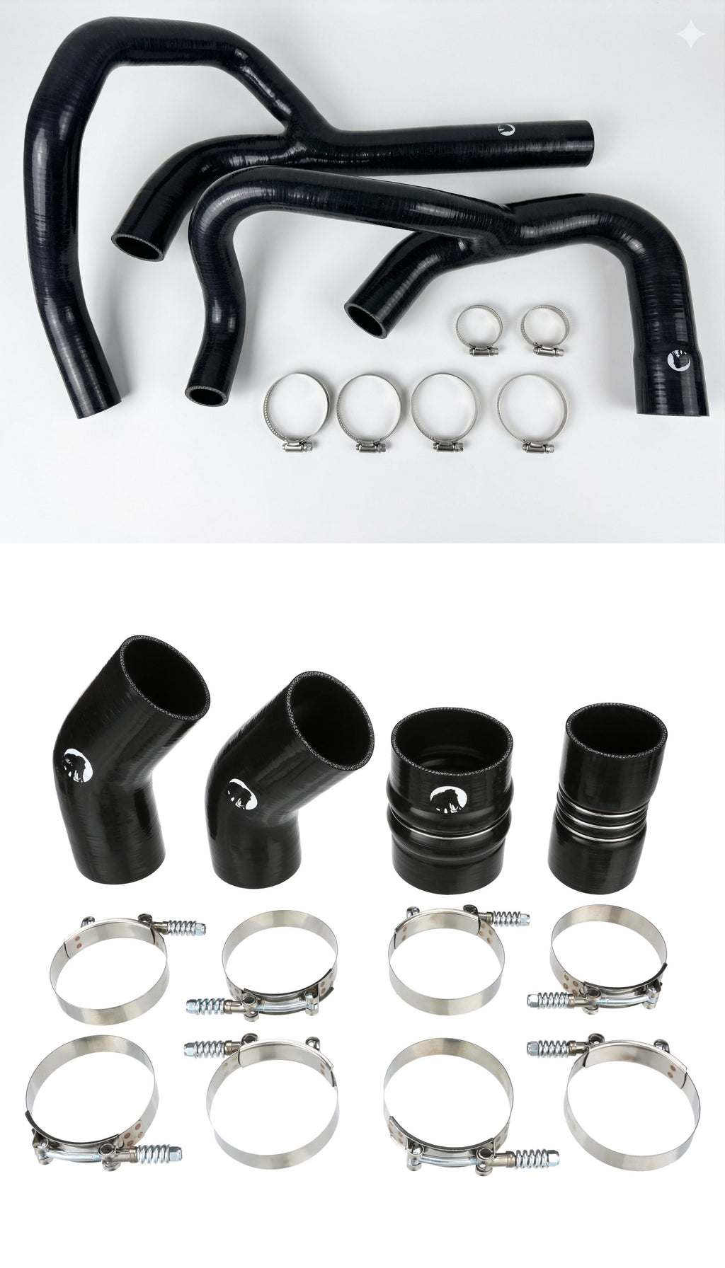 Heavy Duty Silicone Intercooler and Coolant Hose Kit Compatible With 2013-2014 Dodge Ram Cummins 2500 3500 6.7L Diesel