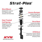 KYB 10-11 Honda Accord Crosstour / 12-15 Crosstour V6 3.5L 3471cc Strut-Plus Assembly - Front Right