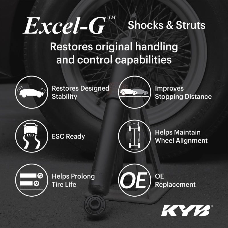 KYB 19-23 Honda Passport AWD Excel-G Gas Shock - Rear