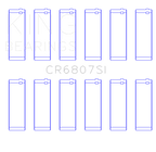 King Engine Bearings Ford V6 Triton/Ohv (Od+.002in) (Size +0.25mm) Connecting Rod Bearing Set