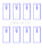 King Engine Bearings Isuzu 4Zb1/4Zd1/G130/G161/G201 (Size +0.50mm) Connecting Rod Bearing Set