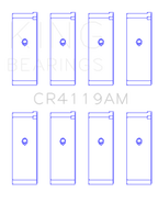 King Engine Bearings Mitsubishi 4G93/Sohc (Size +0.25mm) Connecting Rod Bearing Set