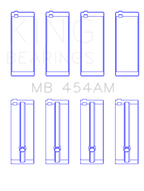 King Engine Bearings Suzuki G-10 (Size +0.75mm) Main Bearing Set