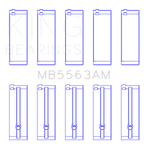 King Engine Bearings Toyota 3Y (Size +0.25mm) Main Bearing Set