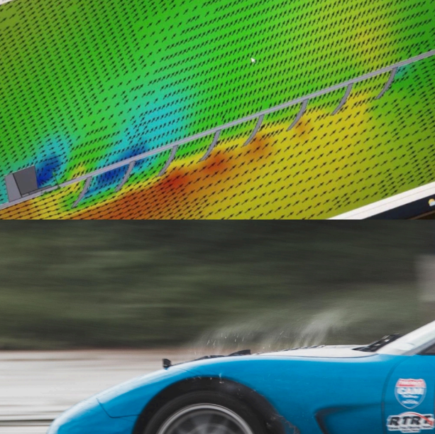 King Performance 3D Corvette C5 Hood Vent Kit