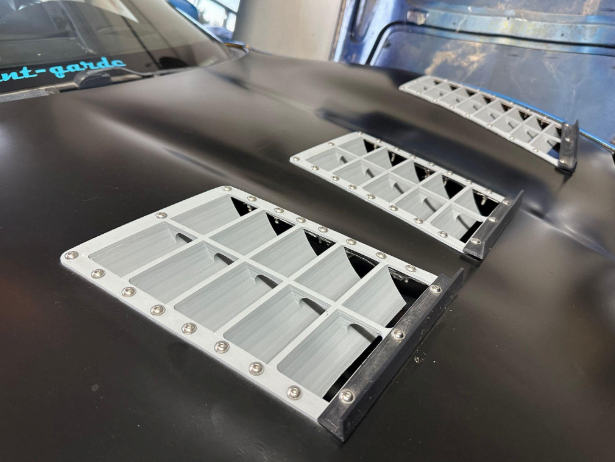 King Performance 3D Corvette C5 Hood Vent Kit