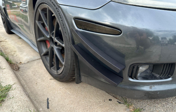 King Performance 3D Corvette C6 Canard Kits