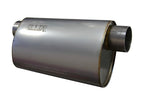Kooks 3in Oval Offset/Offset (Same Side) Muffler 14in Long Body Stainless Steel