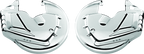 Kuryakyn Brake Rotor Cover Honda 01-17 GL1800 Chrome