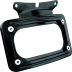Kuryakyn Curved License Plate Mount Black