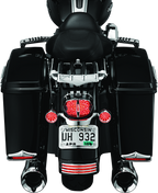 Kuryakyn Curved License Plate Mount Chrome