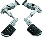 Kuryakyn Ergo III Adjustable Mount With Trident Dually ISO Pegs Chrome