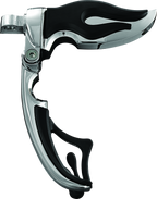 Kuryakyn Flamin Switchblade With Male Mount Adapter Chrome