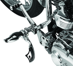 Kuryakyn Flamin Switchblade With Male Mount Adapter Chrome