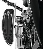 Kuryakyn Floorboard Relocator Brackets 97-16 Touring Chrome