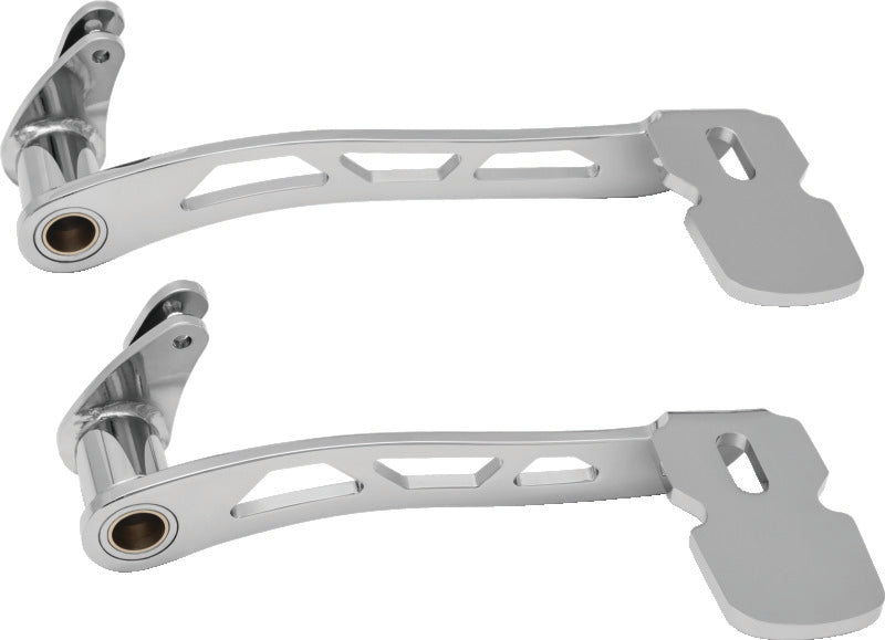 Kuryakyn Girder Extended Brake Pedal 14 and Up With Fairing Lowers Chrome