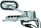 Kuryakyn Heavy Industry Mirrors Chrome/Black