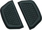 Kuryakyn Hex Passenger Board Inserts Black