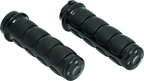 Kuryakyn ISO Grips Without Throttle Boss Dual Cable Black