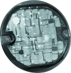 Kuryakyn LED Front Turn Signal Conversion Flat Style Insert Amber Lens